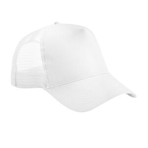 Beechfield Childrens/Kids Trucker Cap / White